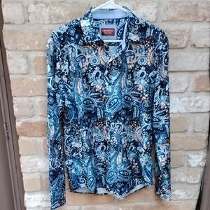 Robert Graham Multicolor Paisley Button Down Shirt